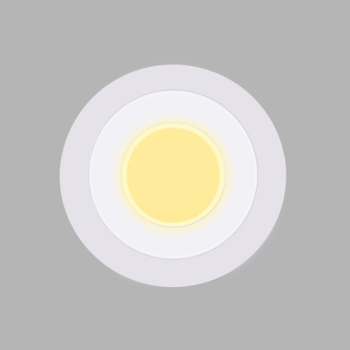 картинка Светильник светодиодный накладной REXANT AuroraSunset Wave с изменяемой цветовой температурой и регулируемой мощностью 4W+4W,  2700-6500 К LED от магазина Сантехстрой