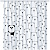 картинка Шторка для ванной FIXSEN PANDA (FX-2501) от магазина Сантехстрой