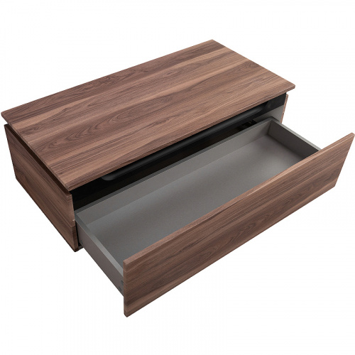 картинка Тумба Cezares Slider 100 SLIDER-1000-1C-PI-NA-P Орех дымчатый от магазина Сантехстрой