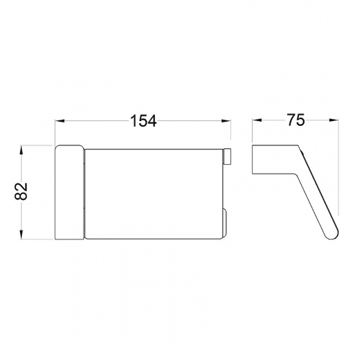 картинка Бумагодержатель Timo Torne золото матовое (43042/17) от магазина Сантехстрой