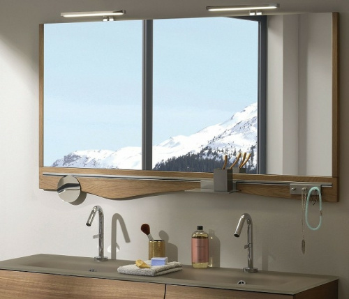 картинка Полка Jacob Delafon Sherwood 120 EB1841RU-P6 Натуральный дуб от магазина Сантехстрой