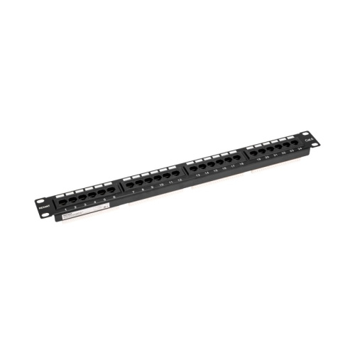 картинка Панель коммутационная 19" PRO,  1U,  24 порта, UTP,  RJ-45, CAT 6 REXANT от магазина Сантехстрой