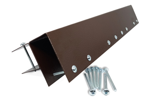 картинка Holzhof, Россия Шарнир для клумбы Holzhof 35*450мм (металл), 90град (комплект 4 шт) от магазина Сантехстрой