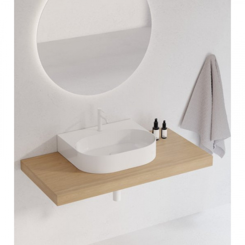 картинка Раковина 55х45 см Ravak Ceramic Slim Wall O XJX01155004 от магазина Сантехстрой