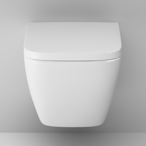 картинка C901701SC Gem подвесной унитаз FlashClean с сиденьем микролифт от магазина Сантехстрой