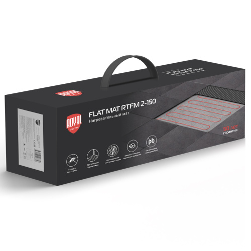 картинка Мат нагревательный Royal Thermo Flat Mat RTFM 2-150-3 с терморегулятором RTI-16 от магазина Сантехстрой