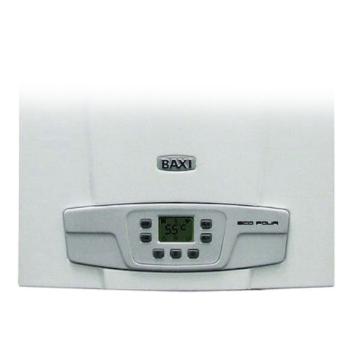картинка Котел газовый настенный BAXI ECO Four 1.14F одноконтурный с закрытой камерой сгорания 14 кВт от магазина Сантехстрой
