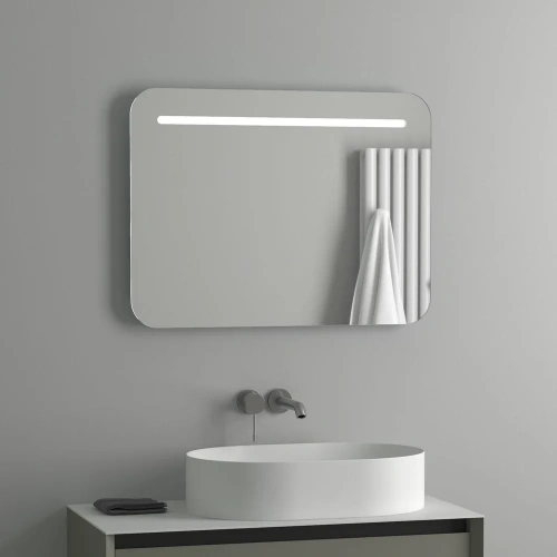 картинка Зеркало Evoform Ledline BY 2145 80х60 от магазина Сантехстрой