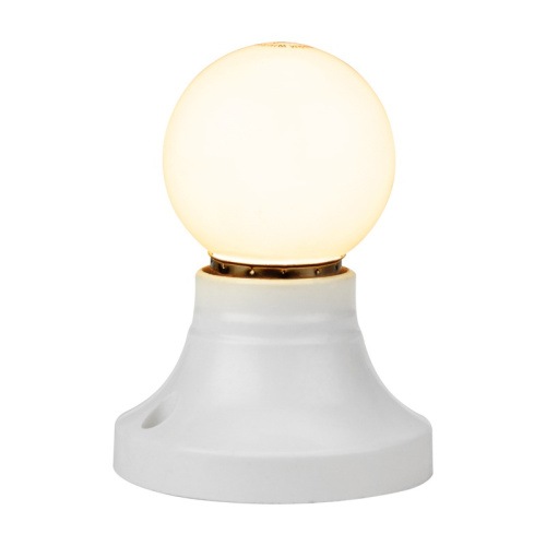 картинка Лампа шар e27 5 LED Ø45мм - ТЕПЛЫЙ БЕЛЫЙ от магазина Сантехстрой