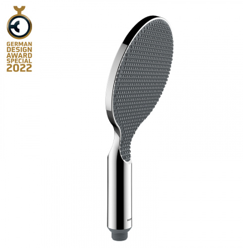 картинка BOSSINI APICE Стойка для душа с термостатическим смесителем, верхним душем Ø280 мм., ручным душем и шлангом 1500 мм., цвет хром от магазина Сантехстрой