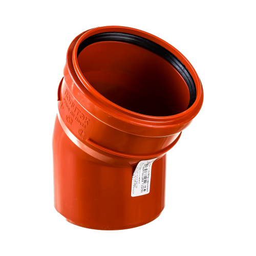 картинка Отвод Политэк Пайп для наруж. канал. 110*30гр., (70) от магазина Сантехстрой