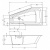 картинка Ванна RIHO RETHING SPACE R FALL 170x90 см (заполнение через перелив), акрил от магазина Сантехстрой