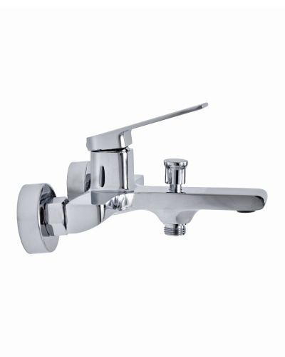 фото orange gauss m30-100cr однозахватный смеситель для ванны/душа, без аксессуаров, хром