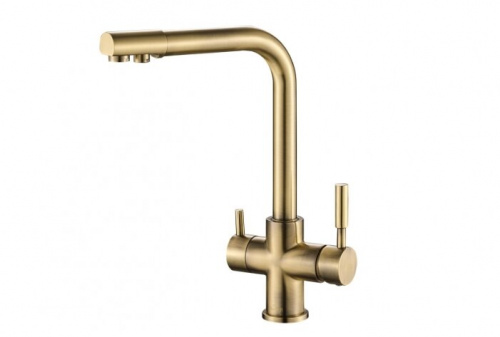 картинка Смеситель для кухни ZORG sh 552 bronze Бронза от магазина Сантехстрой