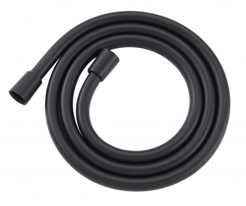 картинка Душевой шланг SANCOS 160 см, с защитой от перекручивания, цвет черный матовый, арт. SC5001MB от магазина Сантехстрой