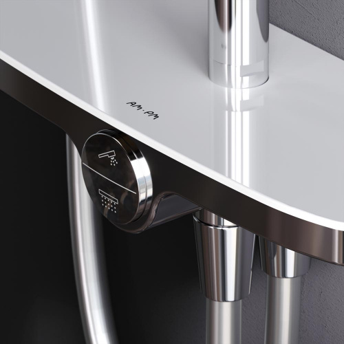 картинка F0780200 Like, душ.система: верхн.душ 250мм, ручной душ 120 мм, 3 функции, душ.штанга 1030-1460 мм, от магазина Сантехстрой