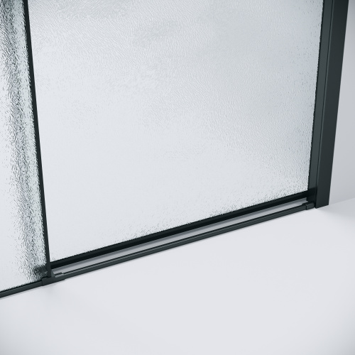 картинка Боковая стенка Grossman Style 200.K33.05.90.21.02 (90х195) черный матовый,стекло шиншилла, 1 место от магазина Сантехстрой