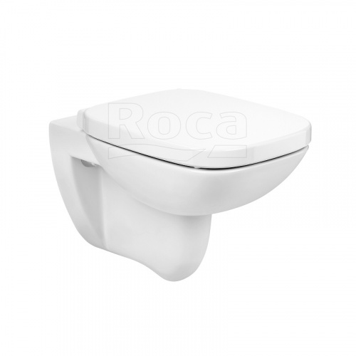 картинка Инсталляция с подвесным унитазом Roca Debba Rimless быстросъемное сиденье микролифт, без клавиши смыва (7.8931.0.497.0) от магазина Сантехстрой
