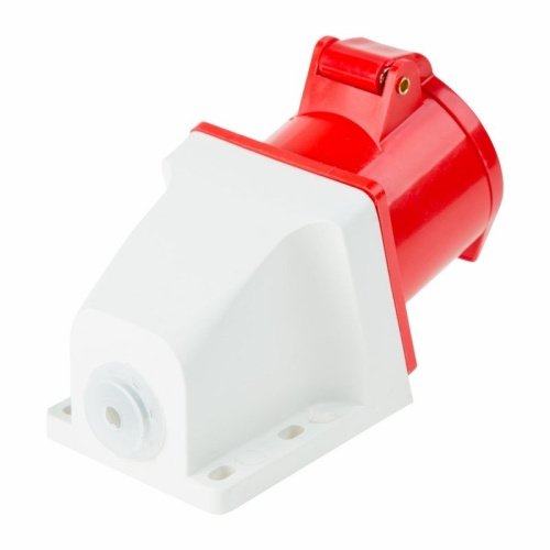 картинка Розетка 124 стационарная 3Р+РЕ 32А 380В IP44 REXANT от магазина Сантехстрой