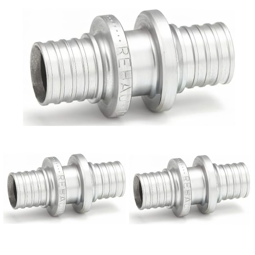 картинка Муфта Rehau 20-20 оцинкованная латунь, равнопроходная (3 шт.) от магазина Сантехстрой