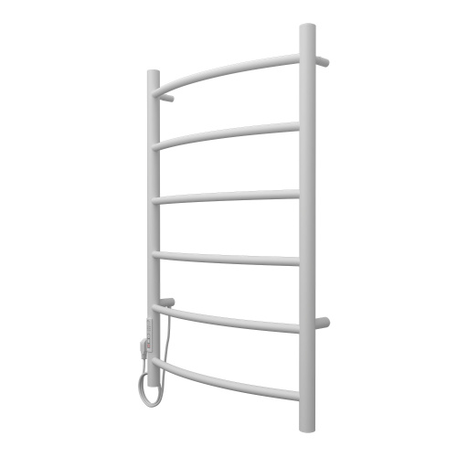 картинка Полотенцесушитель электрический AZARIO VERONA 500/800 6 секций, диммер слева, белый (AZ04758W) от магазина Сантехстрой
