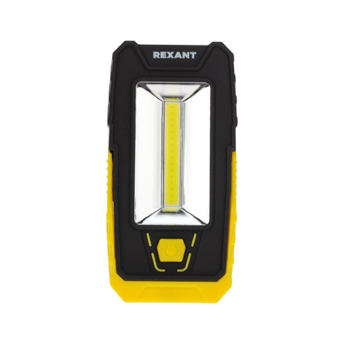 картинка Фонарь рабочий-трансформер NEW AGE с дальним головным 3 Вт и ближним боковым светом 6 Вт REXANT,  поворотный магнит,  складной крюк от магазина Сантехстрой