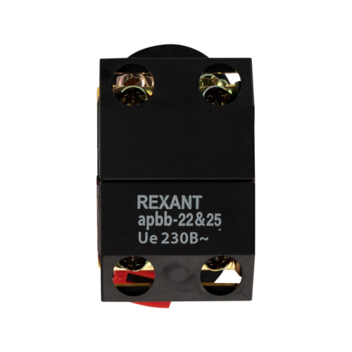 картинка Кнопка APBB-22 «Пуск-Стоп» овальная 230 В NO+NC от магазина Сантехстрой