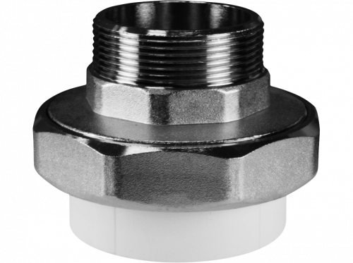 картинка Муфта комб.разъём.(американка) НР 25 x 3/4" (100/25) VALFEX от магазина Сантехстрой