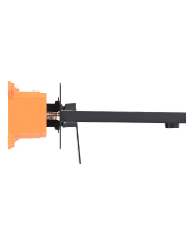 картинка Orange Lutz M04-722b Однозахватный смеситель для раковины скрытого монтажа с внутренней частью от магазина Сантехстрой