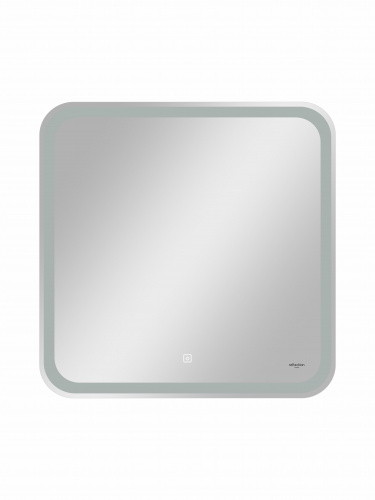 картинка Зеркало Reflection Magic с LED подсветкой и сенсорным выключателем 700*700мм от магазина Сантехстрой