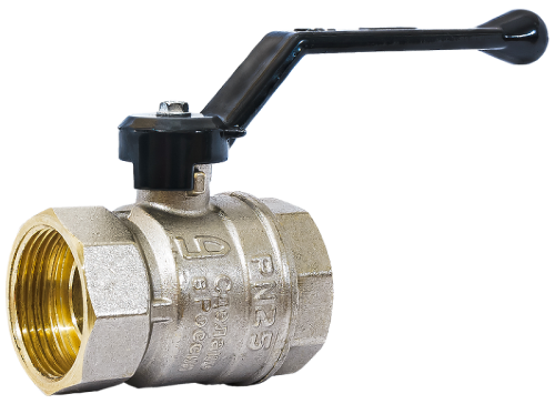 картинка Кран шаровой латунный LD Pride 47.32.B-B.Р Ду 32 Ру 25 вн-вн, (рычаг) от магазина Сантехстрой