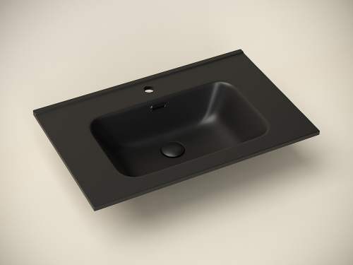 картинка Раковина Ceramica Nova Element 71 CN7007MB Черная матовая от магазина Сантехстрой