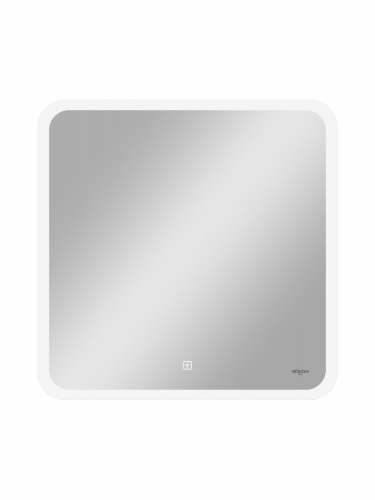 картинка Зеркало Reflection Blink с LED подсветкой и сенсорным выключателем 600*600мм от магазина Сантехстрой