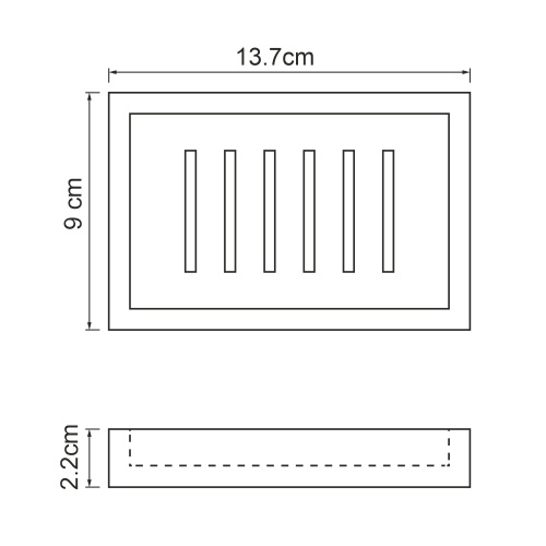 картинка Abens K-3729 Мыльница от магазина Сантехстрой