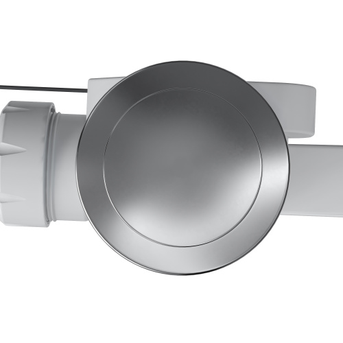 картинка Сифон для ванн BathMaster полуавтомат с переливом и гибкой трубой (1 1/2"- Ø40/50) от магазина Сантехстрой