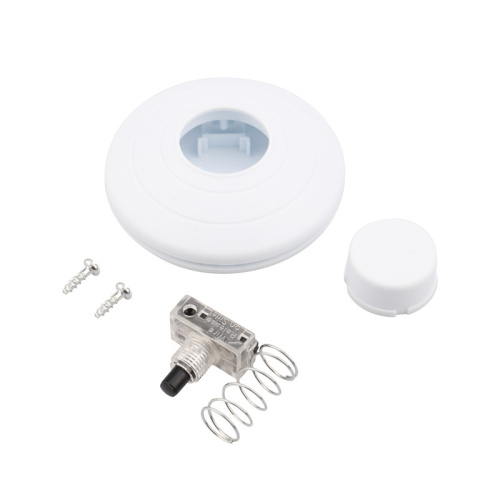 картинка Выключатель-кнопка 250V 2А ON-OFF белый (напольный - для лампы) REXANT от магазина Сантехстрой