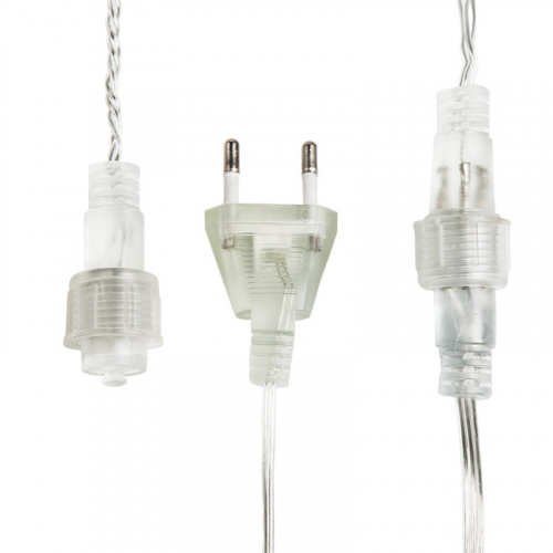 картинка Гирлянда Мишура LED 6 м прозрачный ПВХ,  576 диодов,  цвет красный от магазина Сантехстрой