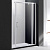 картинка Душевая дверь Cezares Molveno BA-12 150 MOLVENO-BA-12-90+60-C-Cr-IV профиль Хром стекло прозрачное от магазина Сантехстрой
