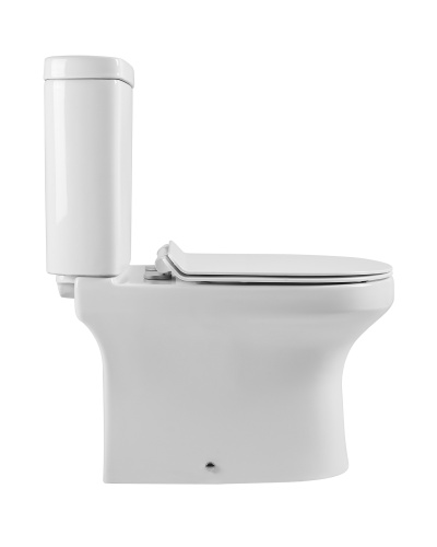 картинка Agger AT04000 унитаз-компакт безободковый, сиденье с микролифтом от магазина Сантехстрой