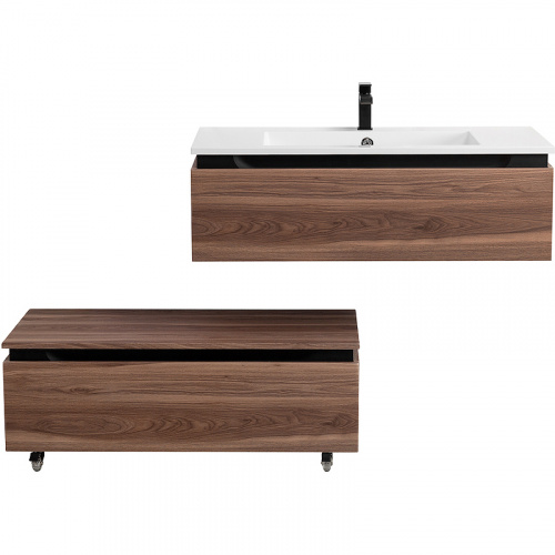 картинка Тумба Cezares Slider 100 SLIDER-1000-1C-PI-NA-P Орех дымчатый от магазина Сантехстрой