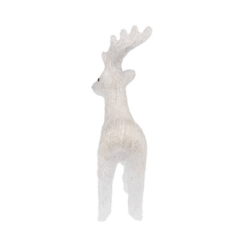 картинка Акриловая светодиодная фигура Северный олень 45 см,  100 светодиодов,  IP65, понижающий трансформатор в комплекте NEON-NIGHT от магазина Сантехстрой