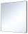 картинка Зеркало Misty Mars-80 80х80 см черный матовый профиль от магазина Сантехстрой