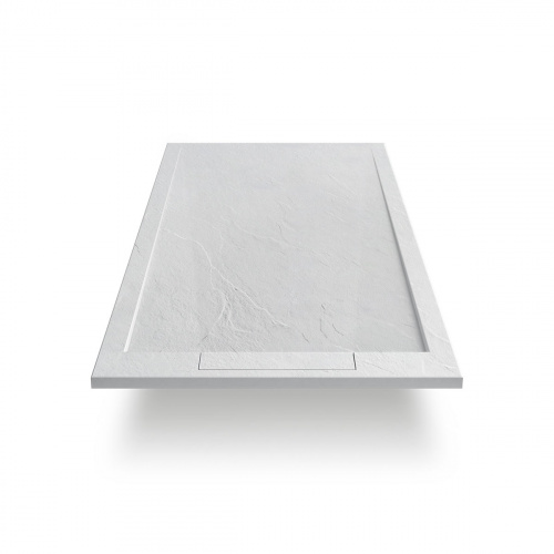 картинка Поддон для душа из искусственного камня  VST-4SRL8012W, 1200*800*25, белый матовый от магазина Сантехстрой