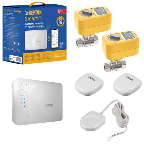 картинка Система контроля протечки воды Neptun PROFI Smart+ 1/2" Tuya от магазина Сантехстрой
