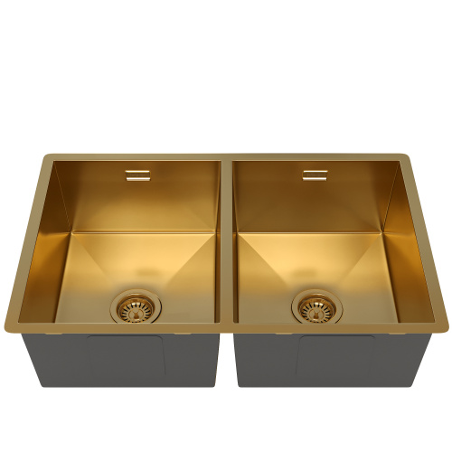 картинка Кухонная мойка Reflexion Garda RX2170GD брашированное золото от магазина Сантехстрой