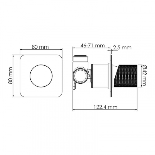 фото смеситель для душа wasserkraft tauber 6451 никель