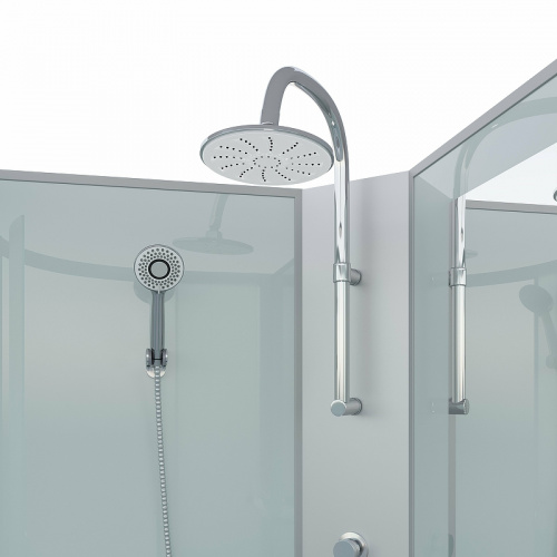 картинка Душевая кабина Niagara Classic 90х90 NG-1101-14BKTG с гидромассажем от магазина Сантехстрой