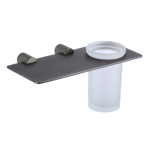 картинка Стакан стеклянный с настенным держателем Savol (S-002158Q) от магазина Сантехстрой