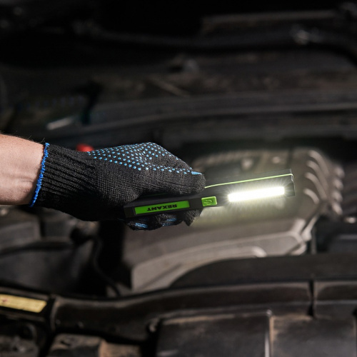 картинка Рабочий универсальный фонарь СОВ 100%-50% – пульсирующий режим,  3 х ААА от магазина Сантехстрой