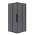 картинка Душевое ограждение Niagara Nova NG-2823-34BLACK (90х90х195) квадрат,черный матовый,двери раздвижные,стекло тонированное,1 место от магазина Сантехстрой